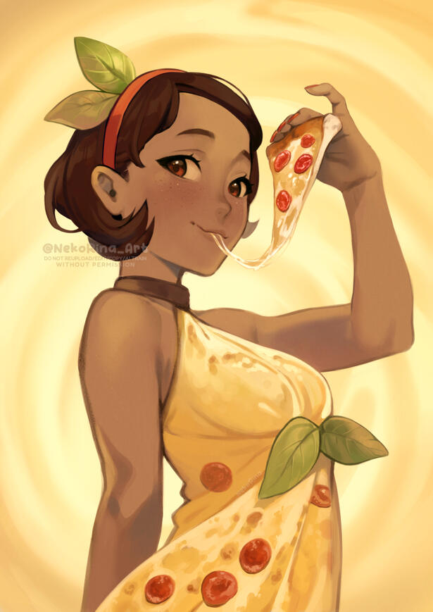 Original Art: Pizza Lover