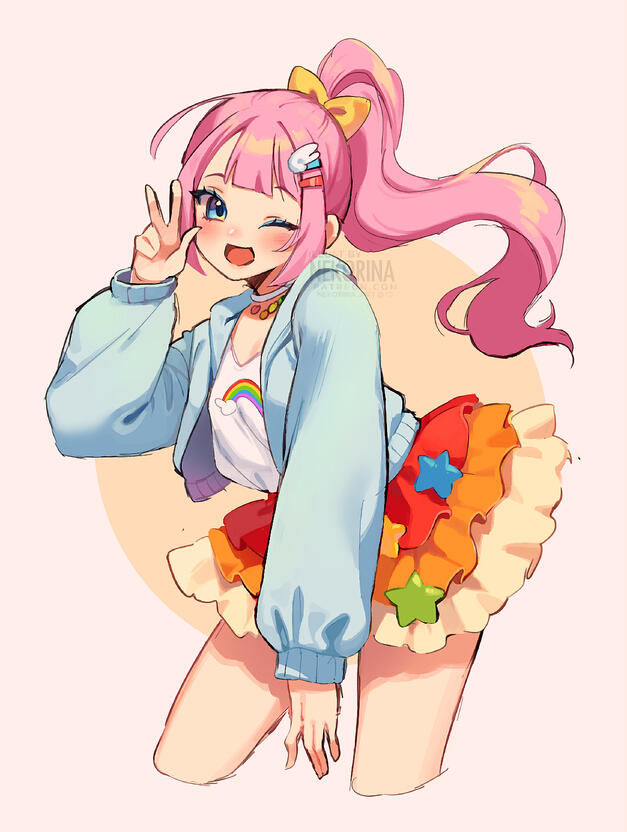 Rainbow Dash inspired outfit