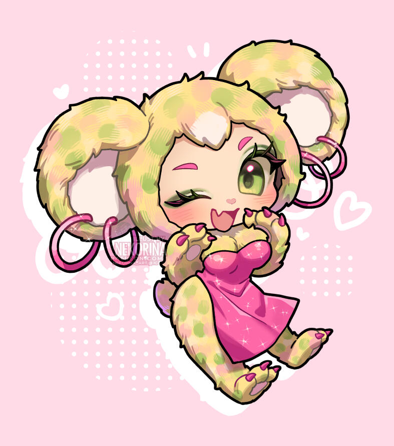 Chibi Fanart of La Escándalo (Drag Race España)