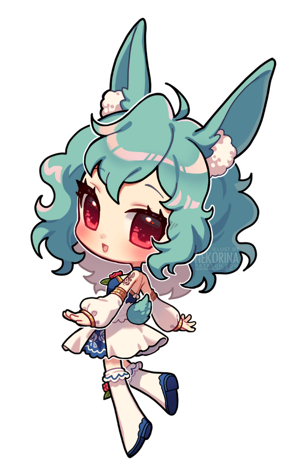 Chibi of original character from a client
